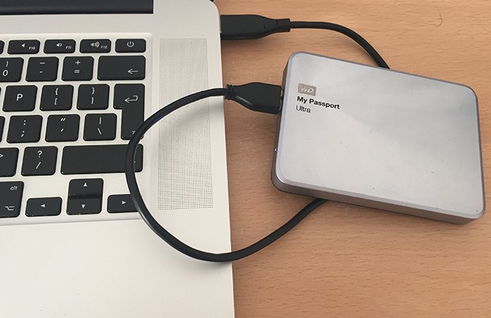 how to setup an external hard drive for mac with os sierra